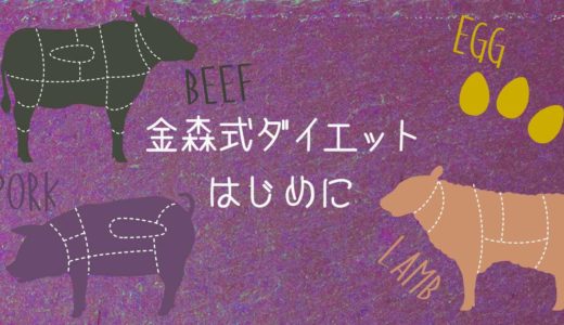金森式ダイエットの始め方！解説！